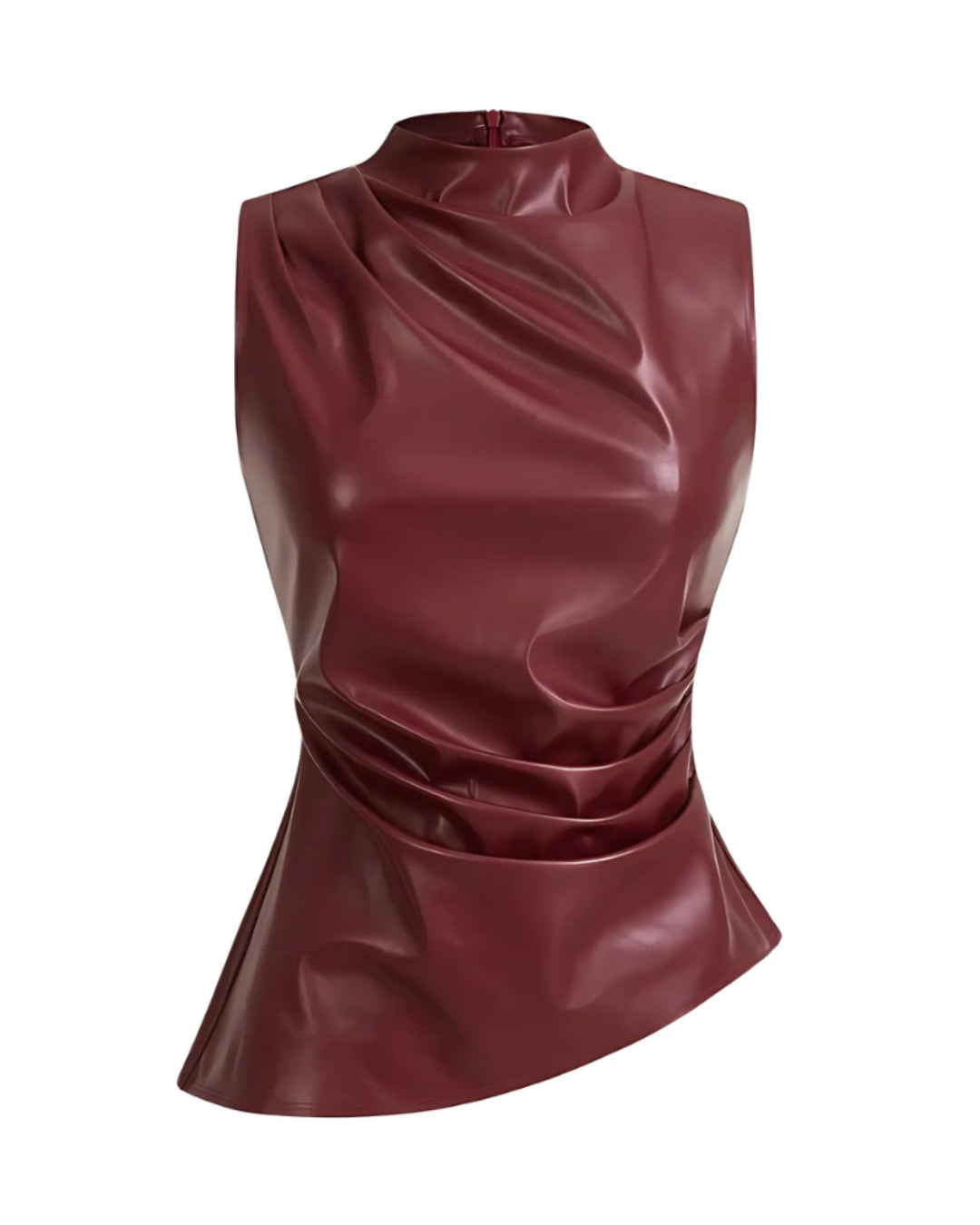 Burgundy Ledertop Amber