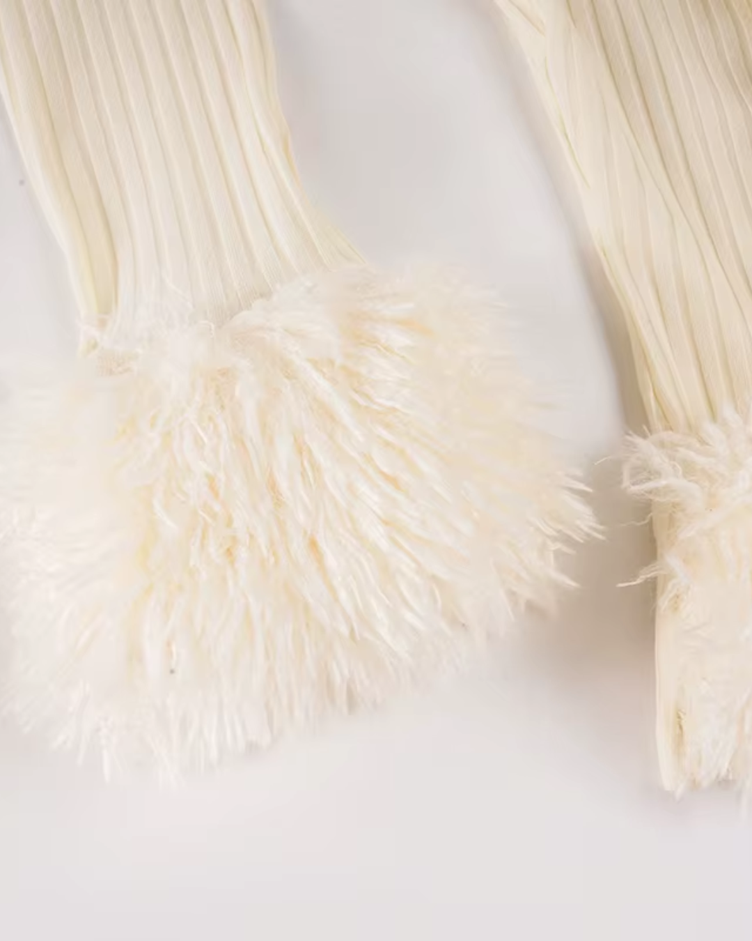 Strick-Cardigan Livia mit Faux-Fur