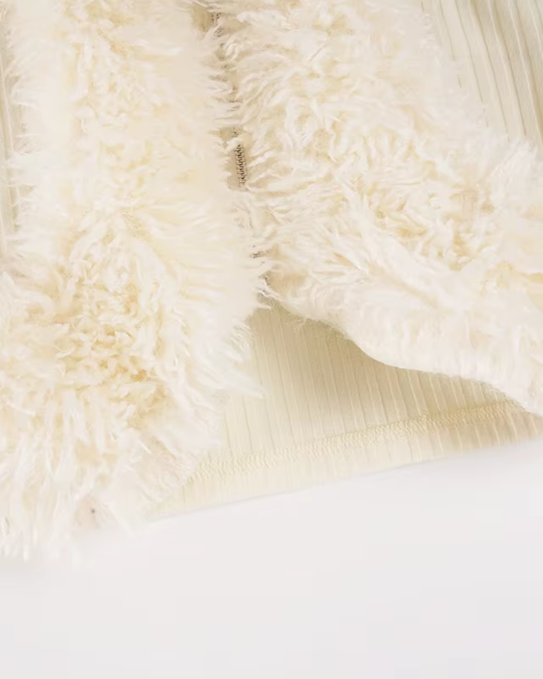 Strick-Cardigan Livia mit Faux-Fur