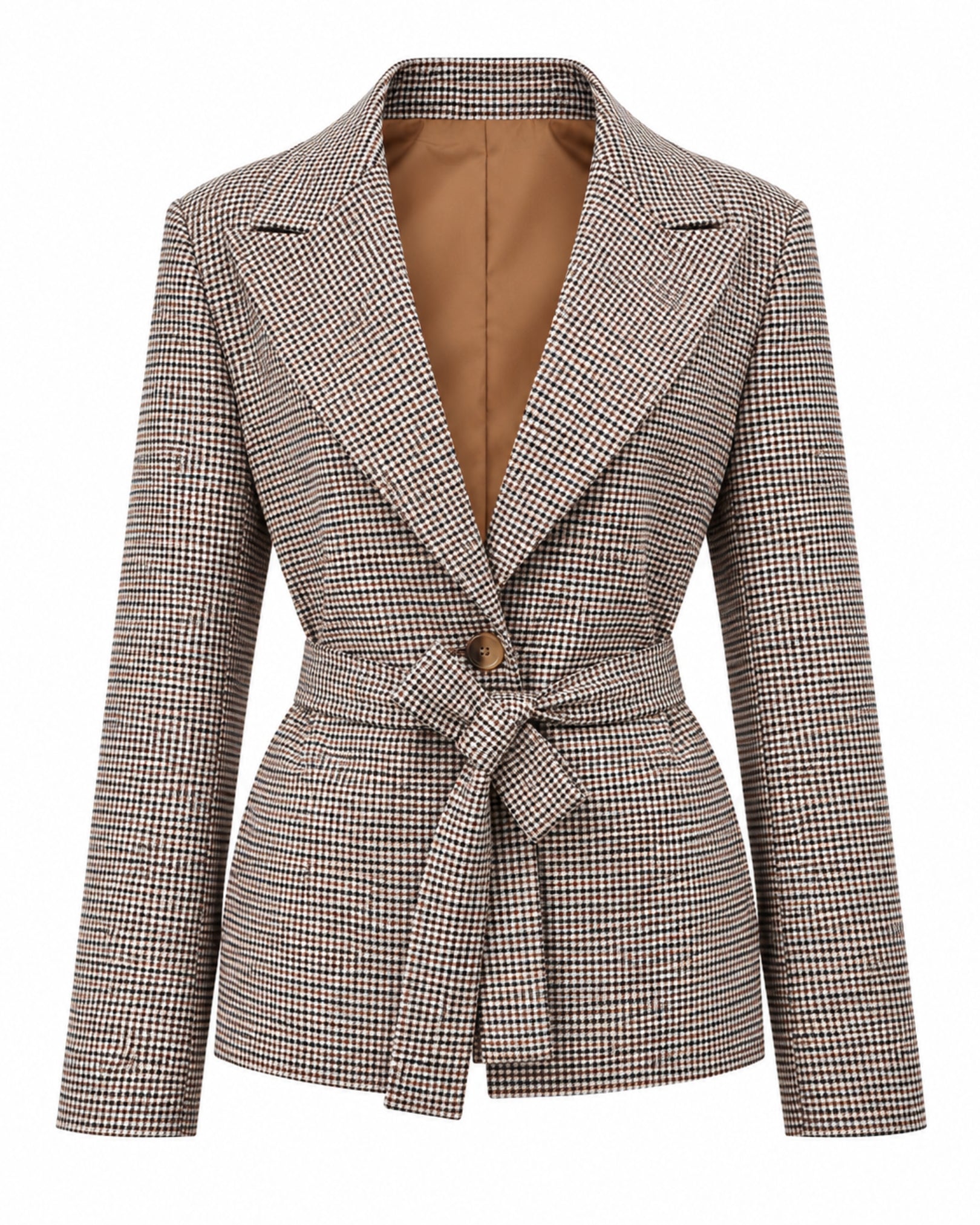 Clara Checked Blazer Set