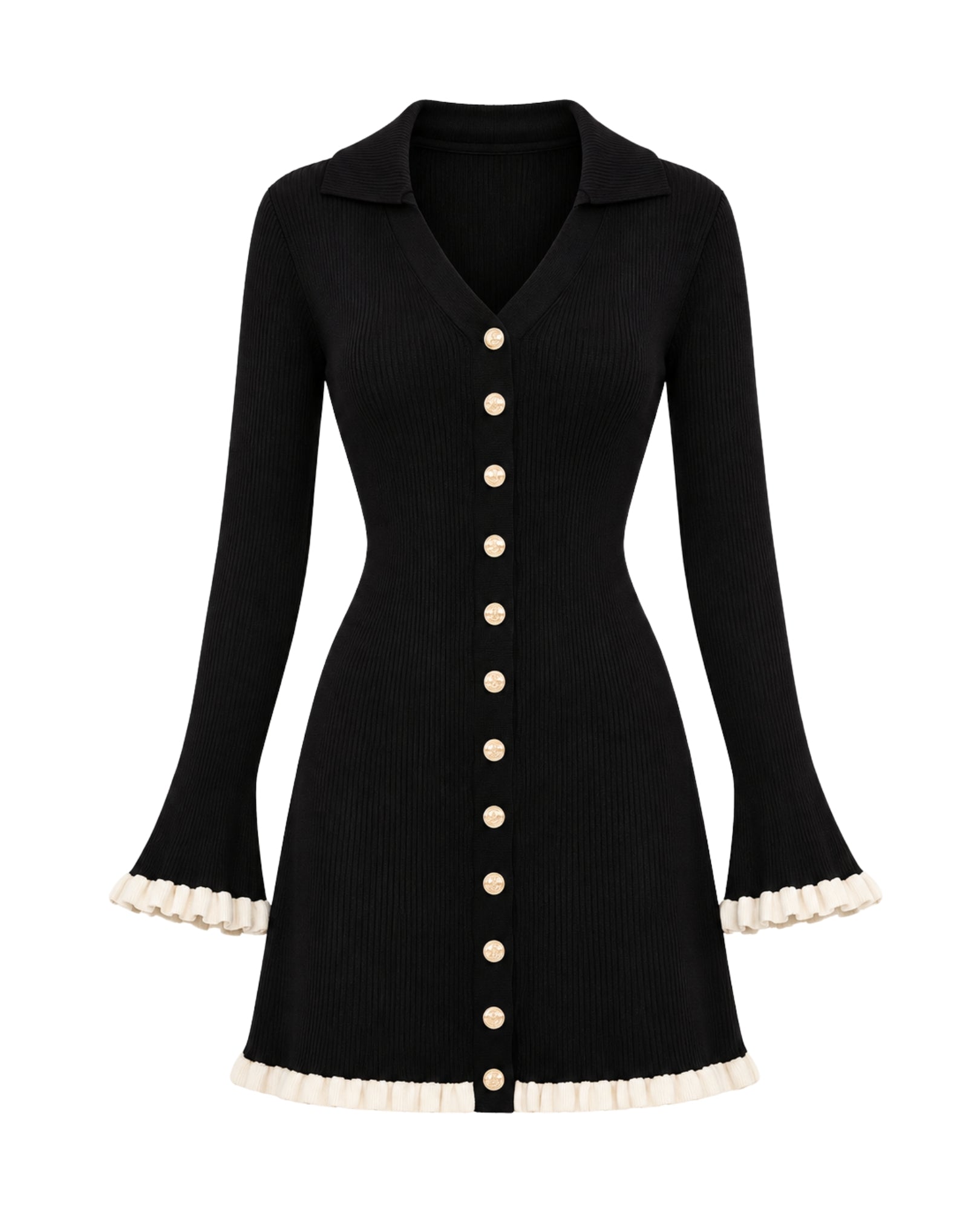 Charlene Ruffle Dress