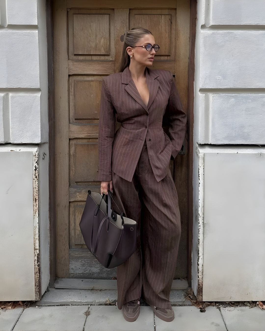 Annika Wide-Leg Trousers