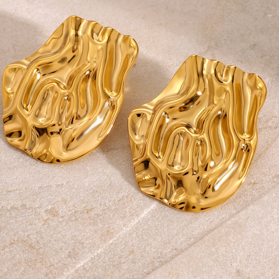 Ohrstecker Calice - 18 Karat Vergoldung