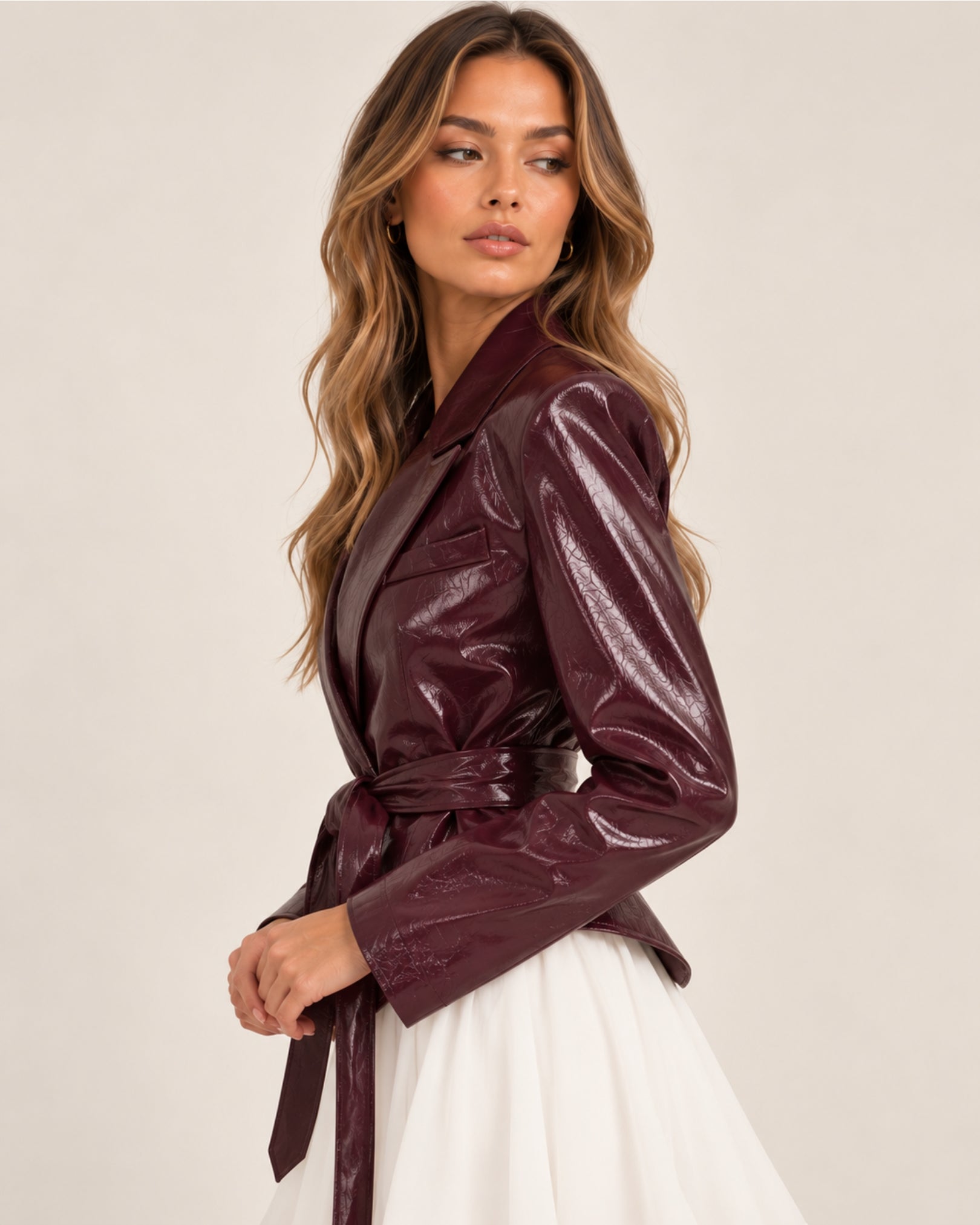 Valentina Glossy Jacket