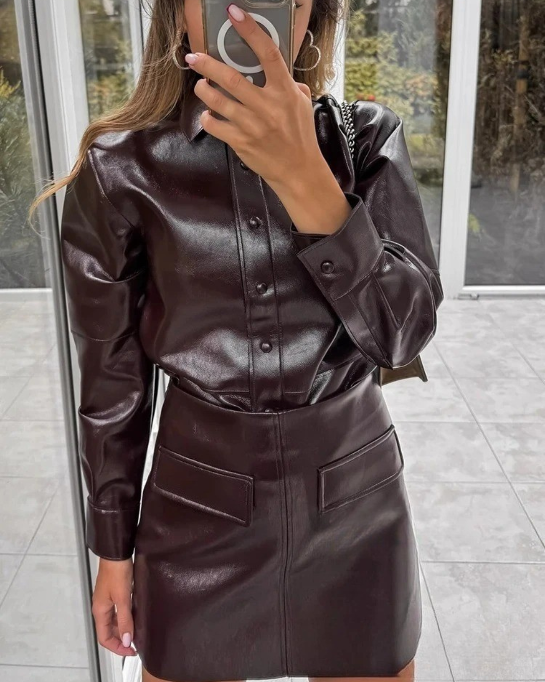 Lederlook-Set Valentina