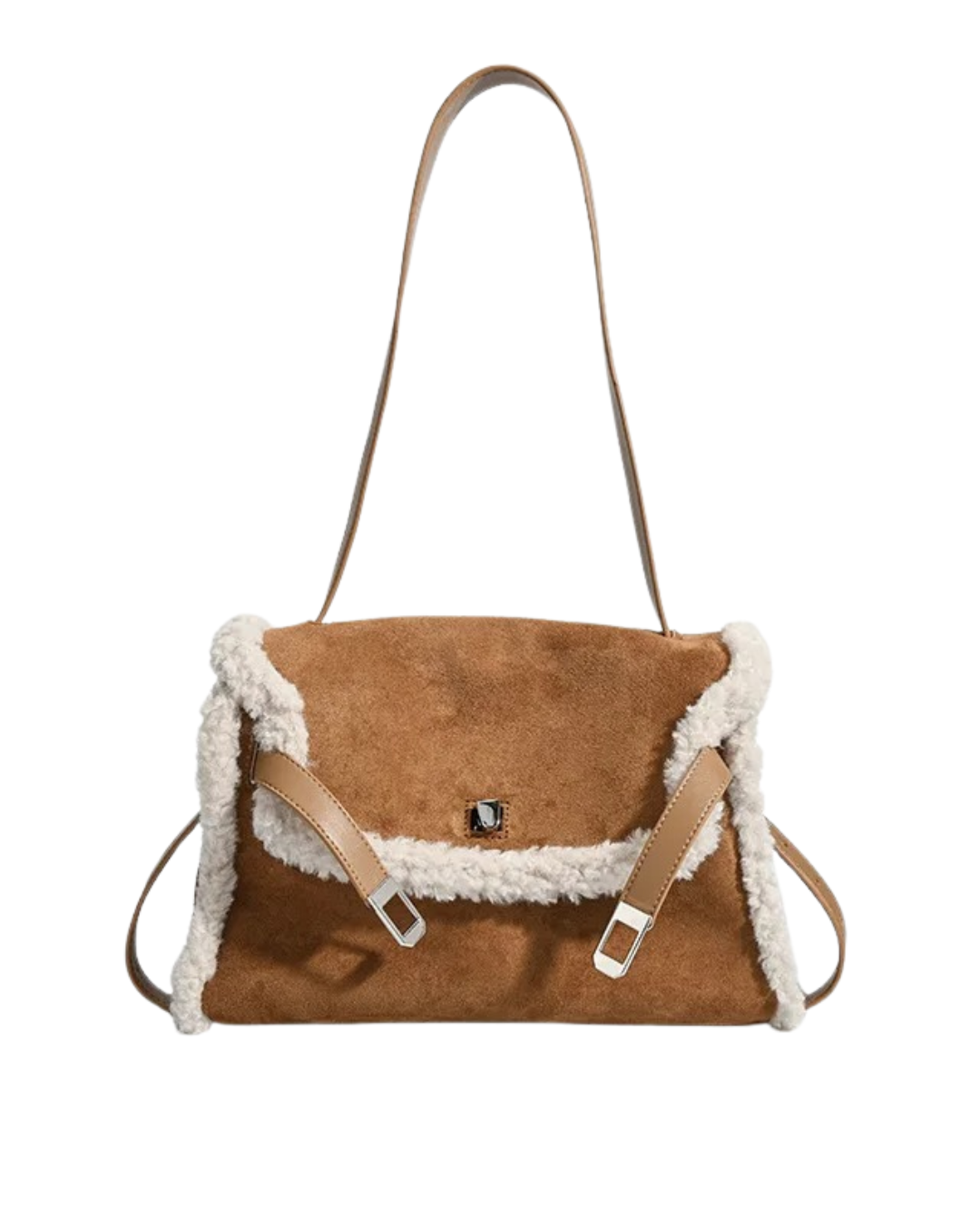 Faux- Lammfell Schultertasche Amalia