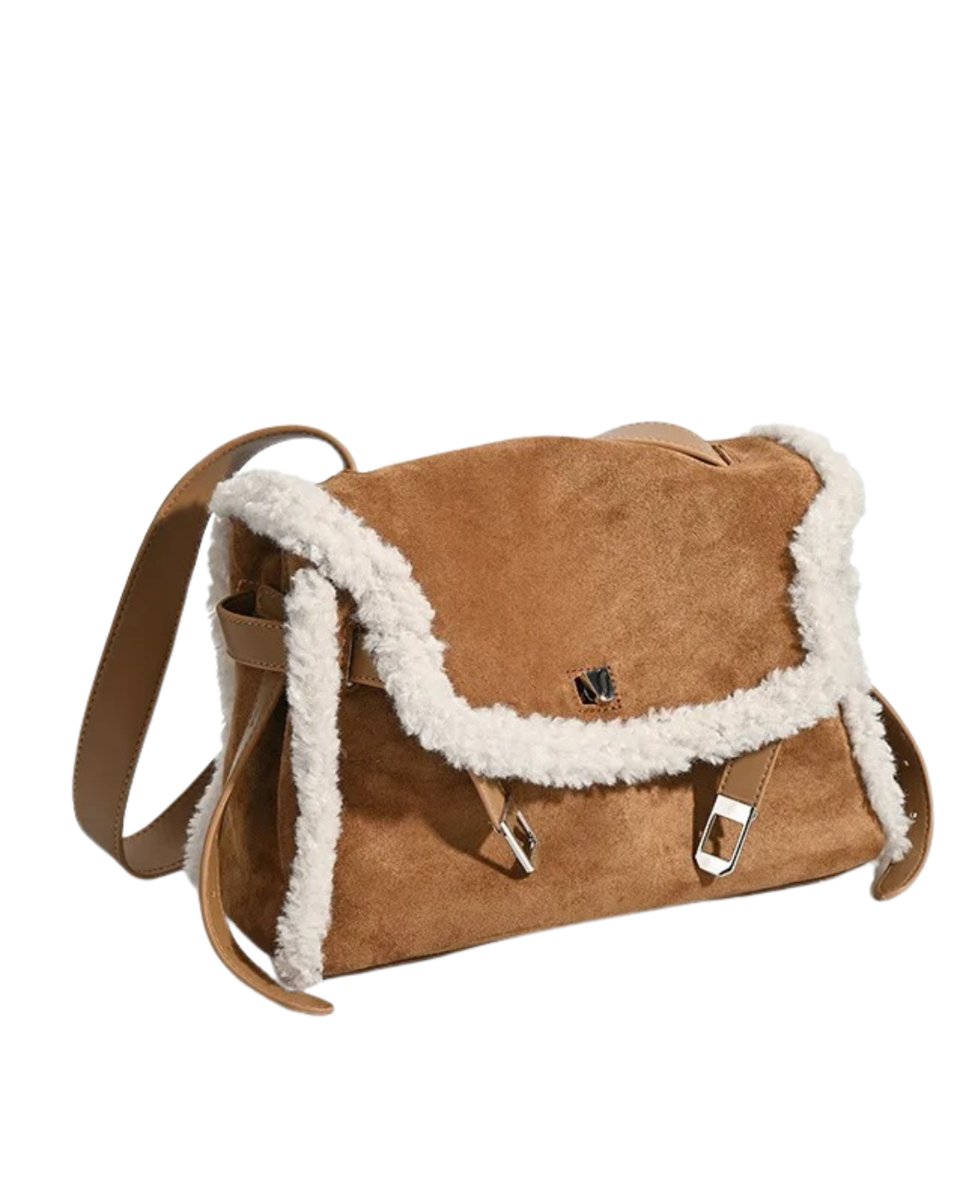 Faux- Lammfell Schultertasche Amalia