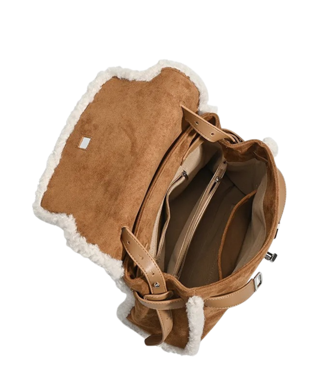 Faux- Lammfell Schultertasche Amalia