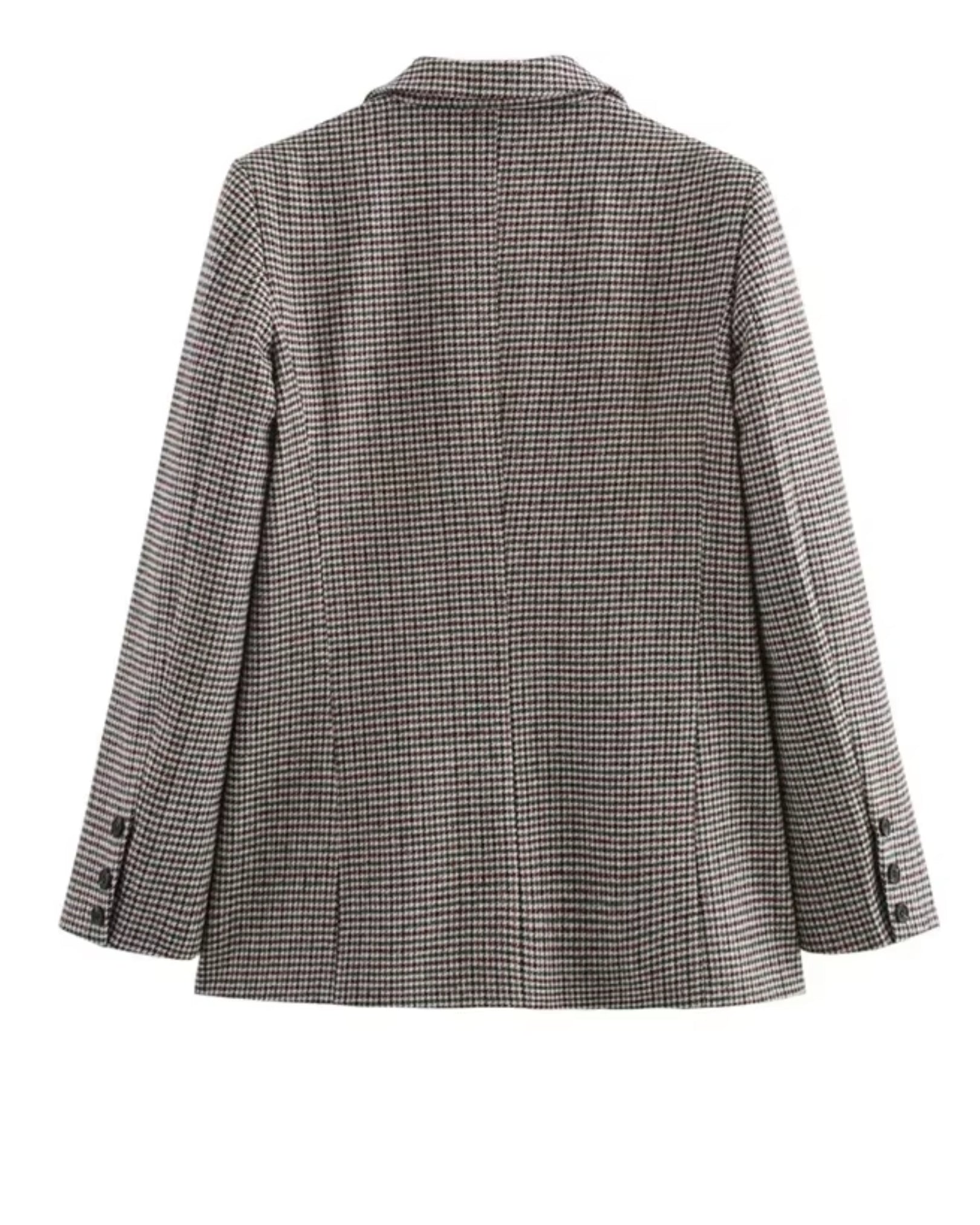 Clara Checked Blazer Set