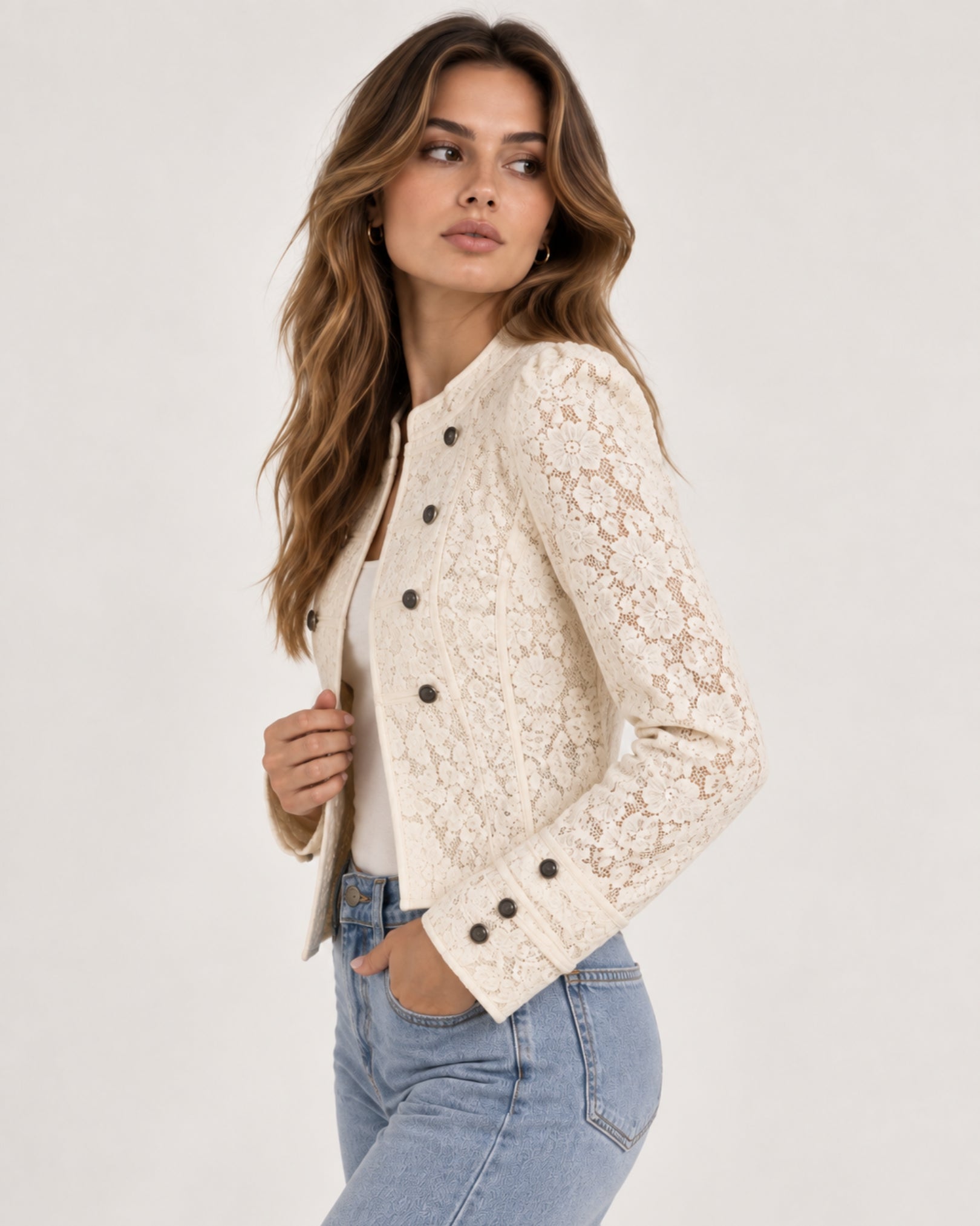 Amelie Spitzenjacke