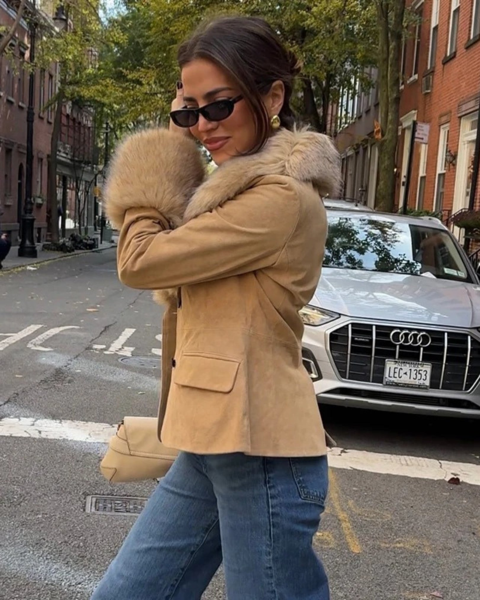 Mara Faux Fur Jacke