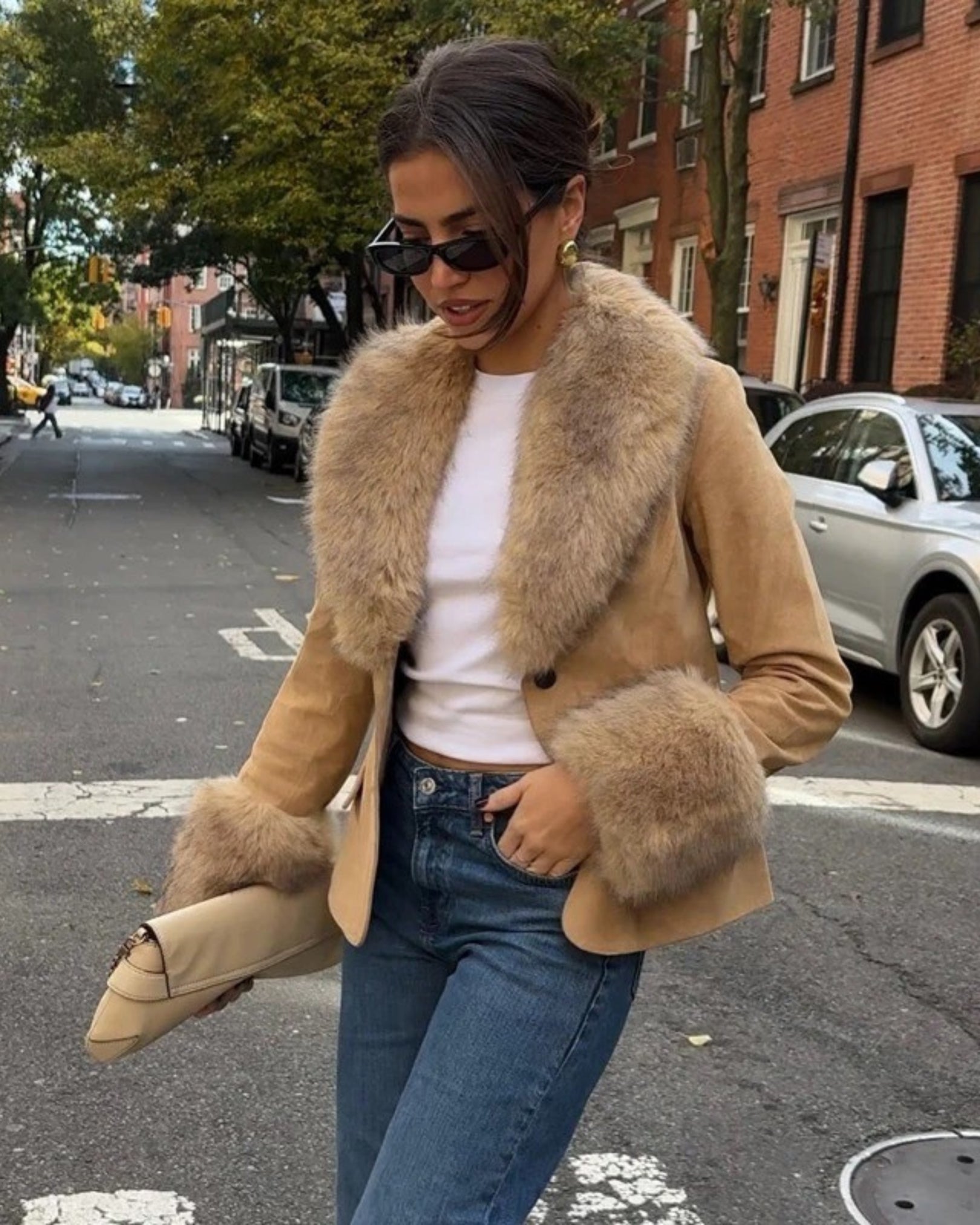 Mara Faux Fur Jacke