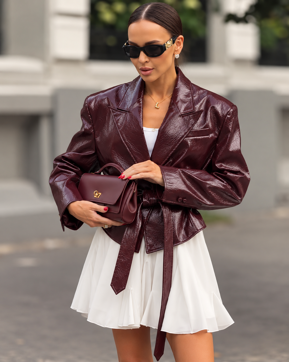 Valentina Glossy Jacket