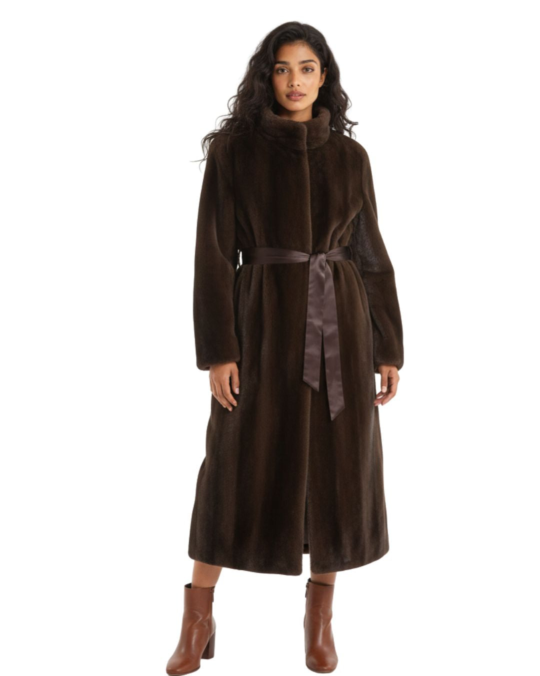 Faux Fur Mantel Giulia