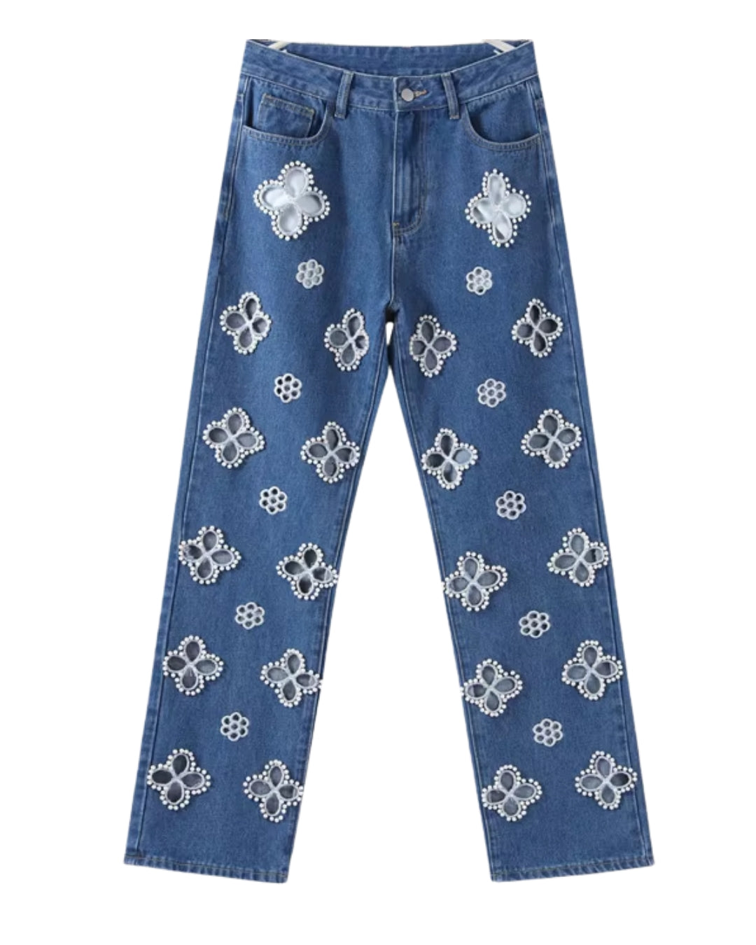 Flower Print Trousers Sofia